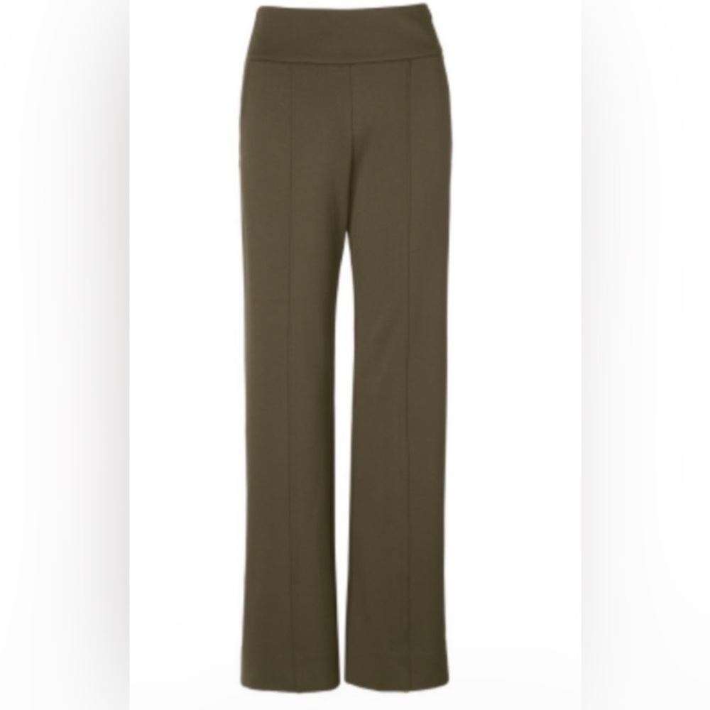 Cabi Academy Trousers- NWOT - style 4132L - Olive/Military Green -Size 0 Long